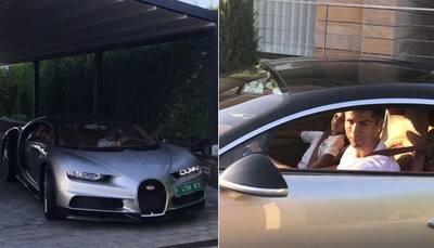 Watch: Cristiano Ronaldo's new 'animal' Bugatti Chiron worth Rs 17 crore