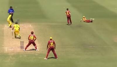Watch: Australia cricketer Marnus Labuschagne becomes first victim of new ICC law on 'fake fielding'