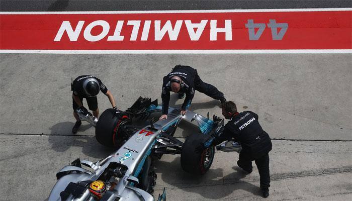 Mercedes' Lewis Hamilton makes the difference again