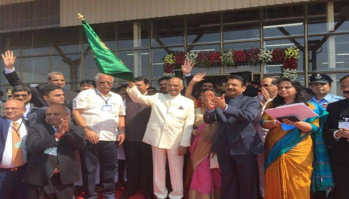 President Kovind inaugurates Shirdi Airport, first flight to Mumbai