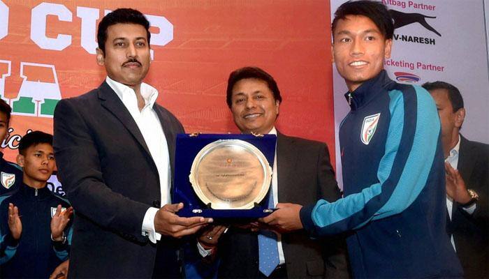 FIFA U-17 WC &#039;good chance for India to prove mettle&#039;: Rajyavardhan Singh Rathore