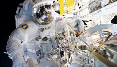 NASA astronauts begin first of three spacewalks to repair ISS