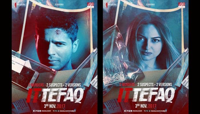 Ittefaq: Trailer of Sidharth Malhotra, Sonakshi Sinha and Akshaye Khanna starrer to be unveiled today