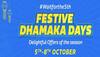 Flipkart's Festive Dhamaka Days sale: Here are attractive deals