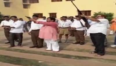 Farrukhabad BJP MP fires gunshots in RSS-run school on Dussehra, video goes viral