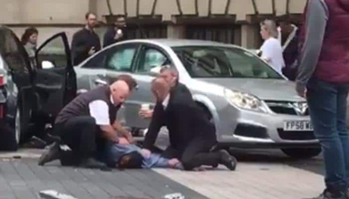 WATCH: Car hits pedestrians outside Natural History Museum in west