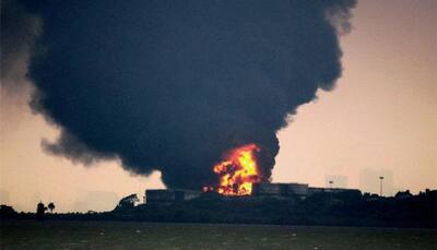 Mumbai Butcher Island fire continues