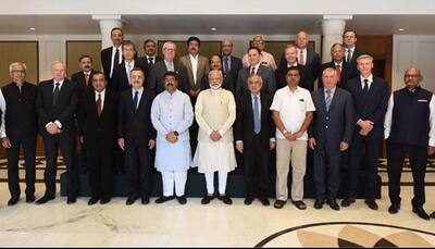 PM Modi meets top global, Indian oil chiefs, talks investment