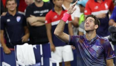 Juan Martin del Potro survives qualifier Nikoloz Basilashvili scare in Shanghai