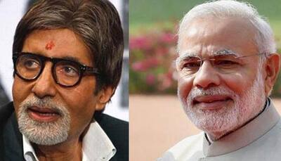 Prime Minister Narendra Modi wishes Amitabh Bachchan on turning 75