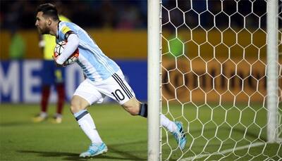 Thank God for Messi, says relieved Argentina