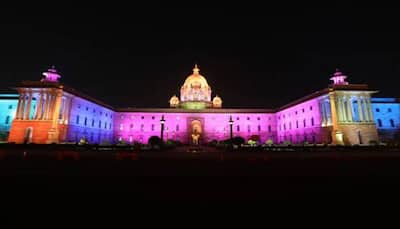 Spectacular! New dynamic facade lighting of North and South Block inaugurated in Delhi - See Pics 