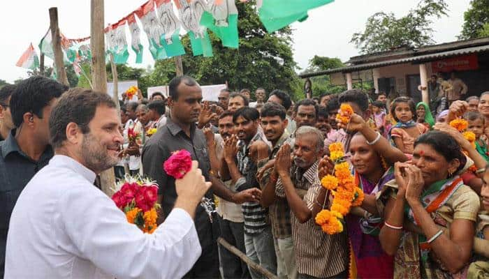 Rahul Gandhi questions Narendra Modi&#039;s Gujarat development model, says more false promises to follow