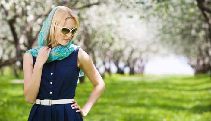 Get the chic look by pairing sunglasses with accessories