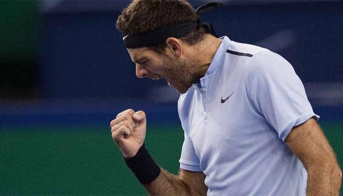 Juan Martin Del Potro rallies to beat racquet-smasher Alexander Zverev in Shanghai Open