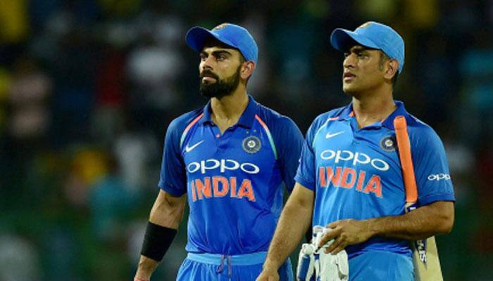 Virat Kohli, Rohit Sharma, MS Dhoni entertain Hyderabad fans with left-hand batting