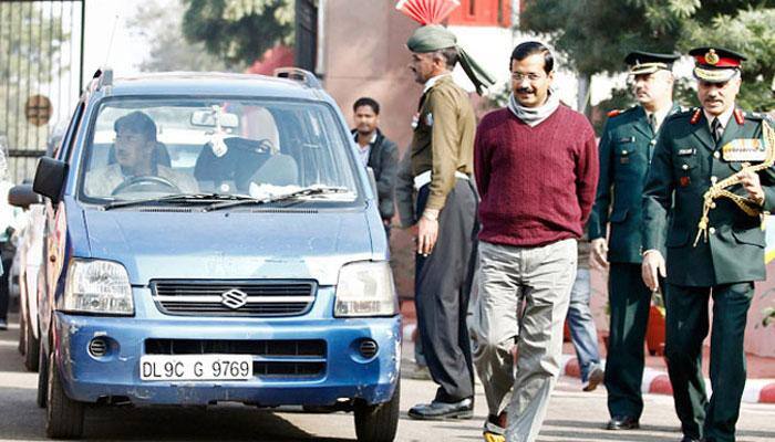 Arvind Kejriwal&#039;s stolen blue Wagon R car recovered