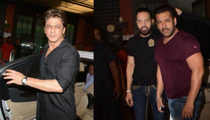 Salman Khan, Shah Rukh Khan and other Bollywood stars dazzle at Arpita Khan&#039;s Diwali Party- see pics