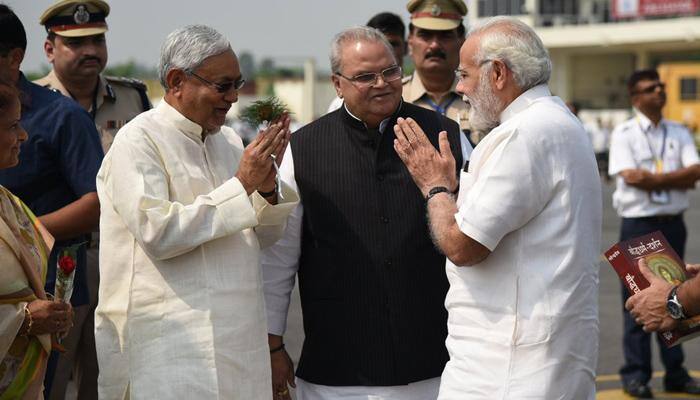 Narendra Modi heaps praise on Nitish Kumar's commitment to Bihar's development