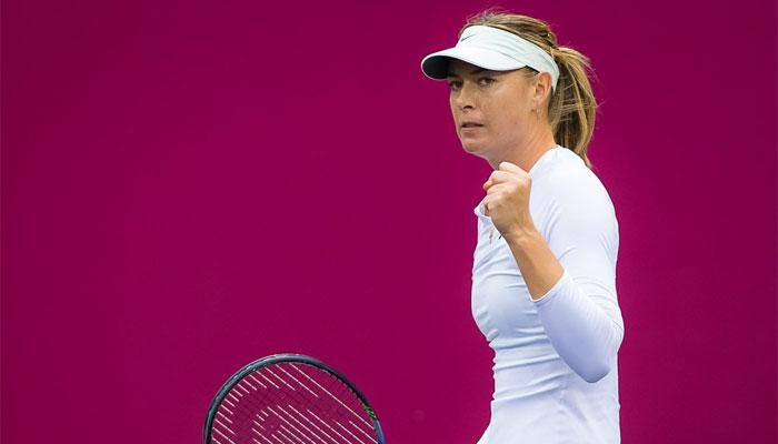Tianjin Open: Maria Sharapova beats Shuai Peng to reach first WTA final since drug ban