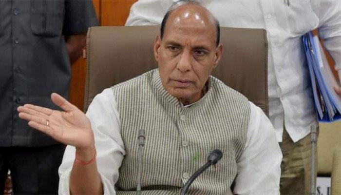 Pakistan regularly indulges in &#039;napaak&#039; activities; Kashmir issue will be resolved: Rajnath Singh