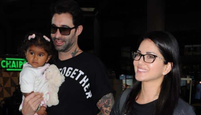 Sunny Leone celebrates second birthday of adopted daughter