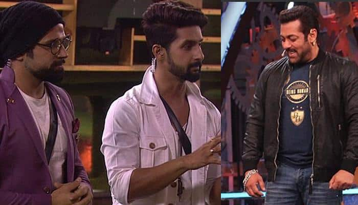 Bigg Boss 11 Weekend Ka Vaar Salman Khan Gives Gold Medal To Arshi Khan Ritwik Dhanjani And 