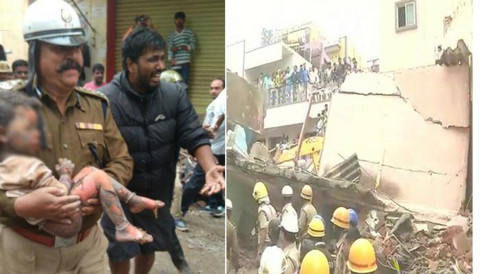 Karnataka govt to adopt girl who lost her parents in Bengaluru building collapse