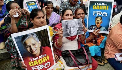 Gauri Lankesh murder suspects caught on CCTV camera, clear pics released