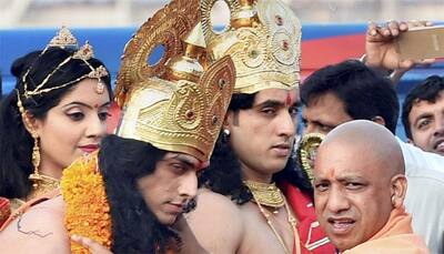 Amid chants of 'Jai Shri Ram', Yogi Adityanath calls for 'Ram Rajya' in Ayodhya