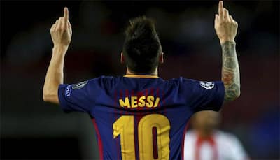 Lionel Messi joins 100-goal club in Europe in Barcelona stroll