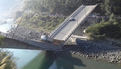 Six injured as bridge collapses in Himachal Pradesh