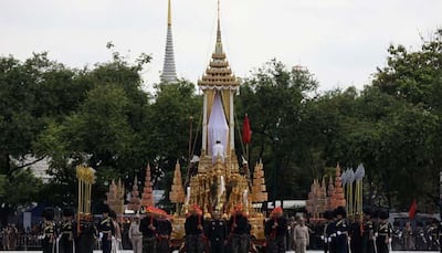 Thailand rehearses lavish $90 million funeral for late king