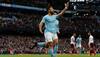 Sergio Aguero equals Manchester City record as leaders cruise