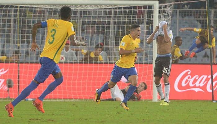 FIFA U-17 World Cup: Brazil beat Germany to set up semis clash with England