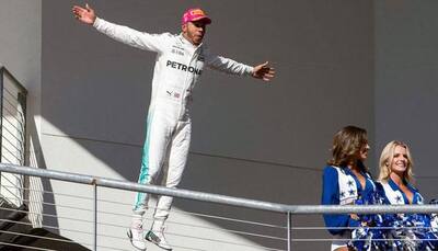 Formula One: Lewis Hamilton wins US Grand Prix but made to wait for title