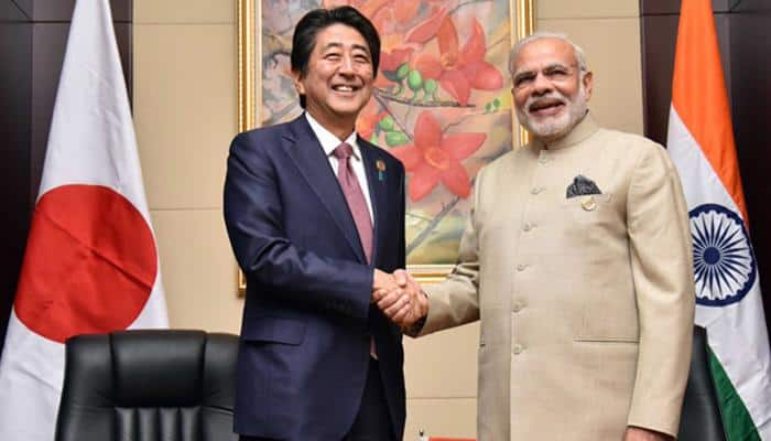 Narendra Modi congratulates Shinzo Abe on re-election in Japan