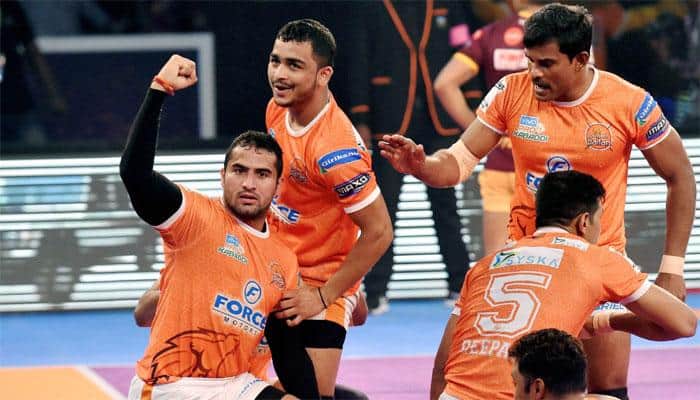 Pro Kabaddi League: Puneri Paltan eliminate UP Yoddha