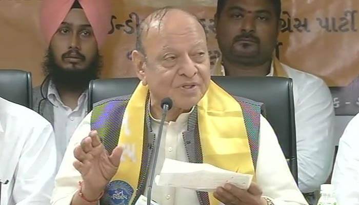 Shankersinh Vaghela's dig at Cong, BJP: Won't take funds from Ambani and Adani