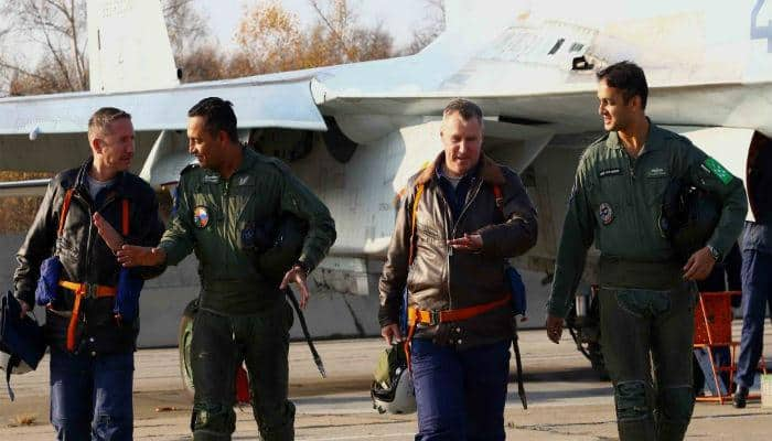 Indra 2017: Indian, Russian fighter pilots soar high in tri-services military drill