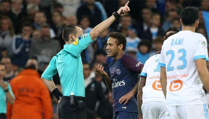 Neymar gets one-match ban for Marseille red
