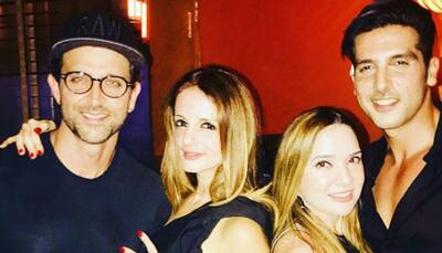 Sussanne Khan celebrates birthday with Hrithik Roshan and her gang—Pics