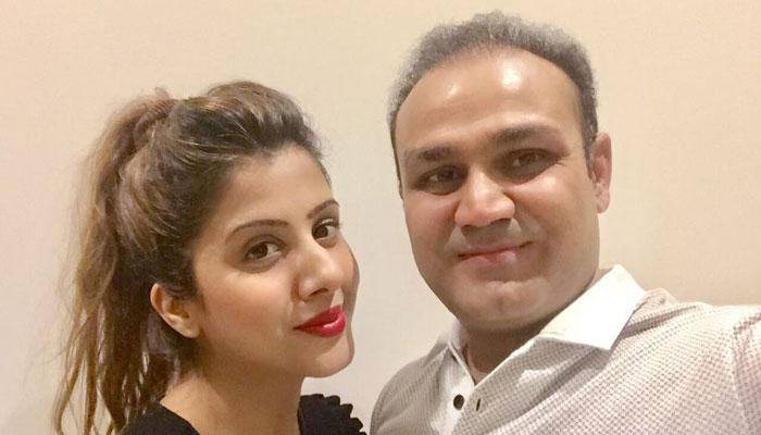 I love you deeply Viru, tweets Virender Sehwag's proud wife Aarti
