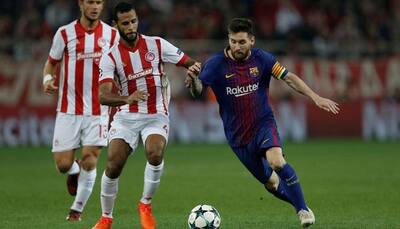 Champions League: Barcelona held to goalless draw by battling Olympiakos