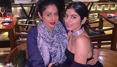 Sridevi shares an adorable pic of younger daughter Khushi Kapoor
