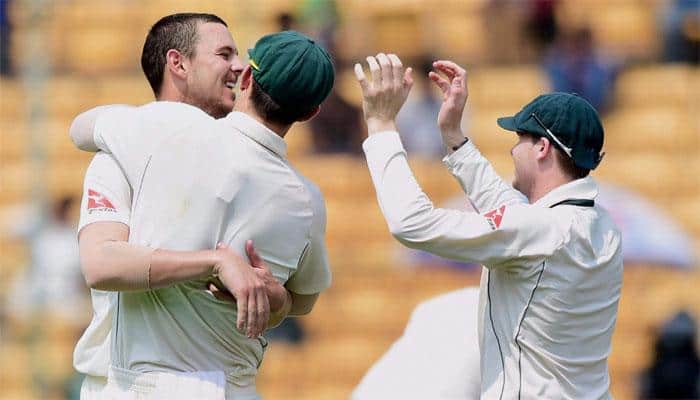 Josh Hazlewood urges Nathan Coulter-Nile to &#039;crack open&#039; England batsmen