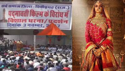 Padmavati row: Massive protests in Chhitorgarh over film release