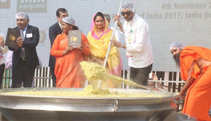 Khichdi enters Guinness Book of World Records! Chefs cook, Ramdev adds the &#039;tadka&#039;