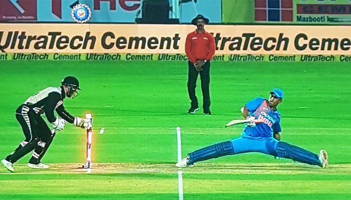 Twitter trolls 'gymnast' MS Dhoni after India's loss in Rajkot