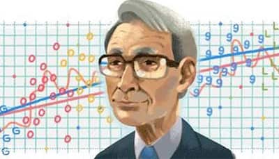 Google Doodle celebrates 90th birthday of Japanese statistician Hirotugu Akaike